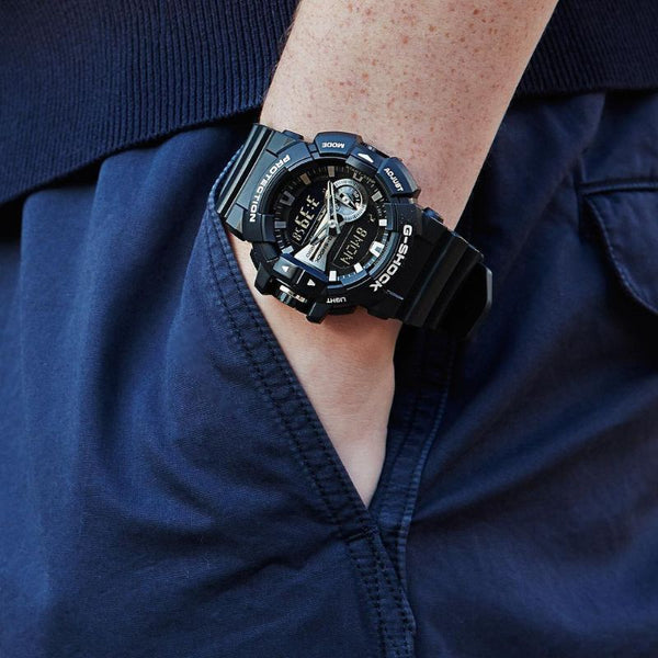 Casio G-Shock Men's Analog Digital Watch GA-400GB-1A Black Resin Band Sport Watch