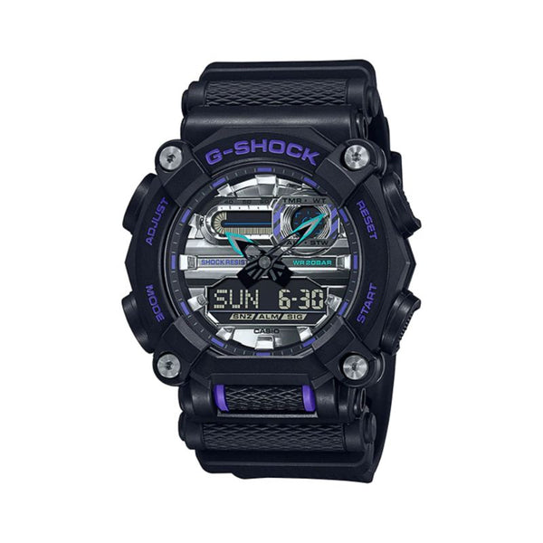 Casio G-Shock Men's Analog-Digital Watch GA-900AS-1A Black Resin Band Sports Watch
