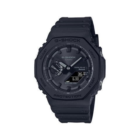 Casio G-Shock Men's Analog-Digital Watch GA-B2100-1A1 Bluetooth and solar power Black Resin Band Men Sports Watch