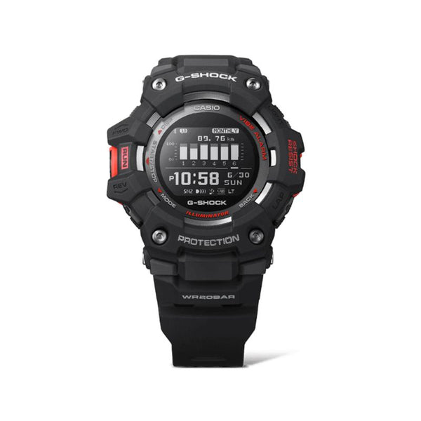 Casio G-Shock Men's Digital Watch GBD-100-1 G-SQUAD Bluetooth® Black Resin Band Sport Watch