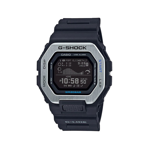 Casio G-Shock Men's Digital Watch GBX-100-1 Step Tracker Bluetooth Black Resin Sport Watch