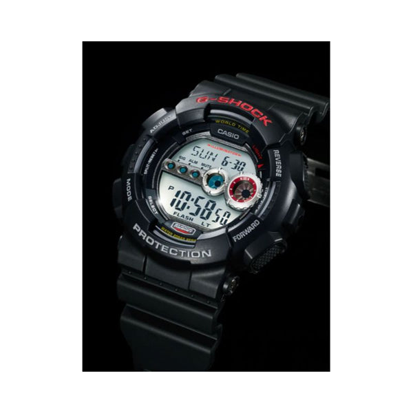 Casio G-Shock Men's Digital GD-100-1A Big Case Series Black Resin Band Sport Watch