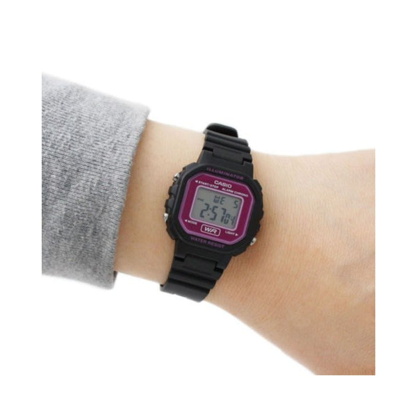 Casio Kids Digital Watch LA-20WH-4A Black Resin Band Casual Watch