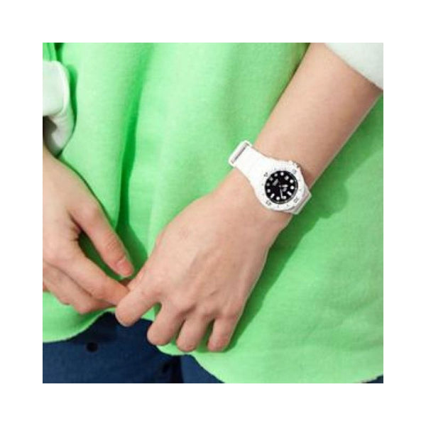 Casio Kid's Analog Watch LRW-200H-1E White Resin Band Casual Watch