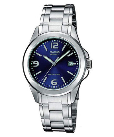 Casio Women's Analog Watch LTP-1215A-2A Silver Stainless Steel Watch