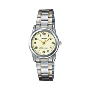 Casio Women's Analog Watch LTP-V001SG-9B Stainless Steel Gold Watch