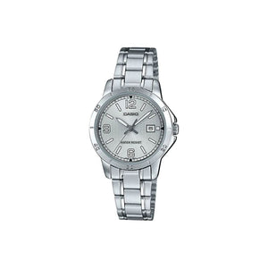 Casio Women's Analog LTP-V004D-7B2 Stainless Steel Band Casual Watch