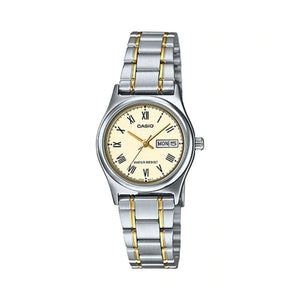 Casio Women's Analog Watch LTP-V006SG-9B Stainless Steel Gold Watch