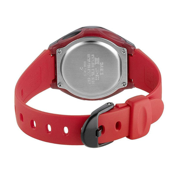 Casio Kid's Digital Watch LW-200-4AV Red Resin Band Sport Watch