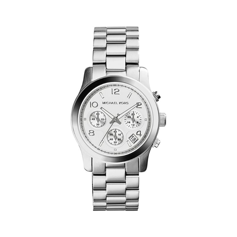 Michael Kors Women's Watch Silver Runway Watch MK5076