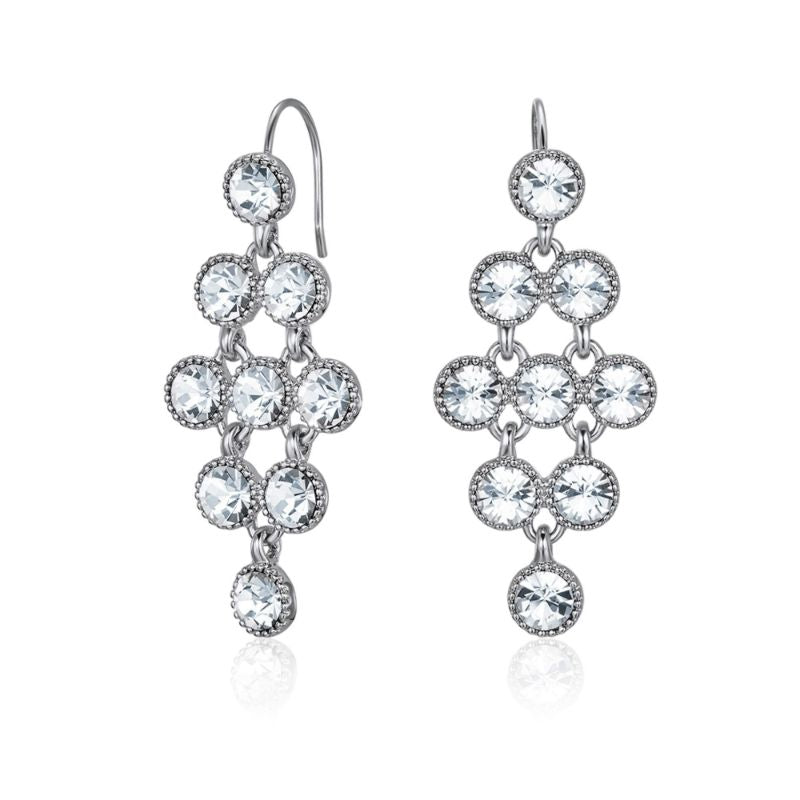 Mestige Larisa Earrings with Swarovski Crystals The Wola