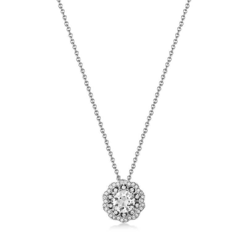 Mestige Petals Necklace with Swarovski® Crystals
