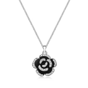 Mestige Fleur Necklace with Swarovski® Crystals
