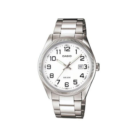 Casio Men's Analog MTP-1302D-7BV Stainless Steel Band Casual Watch