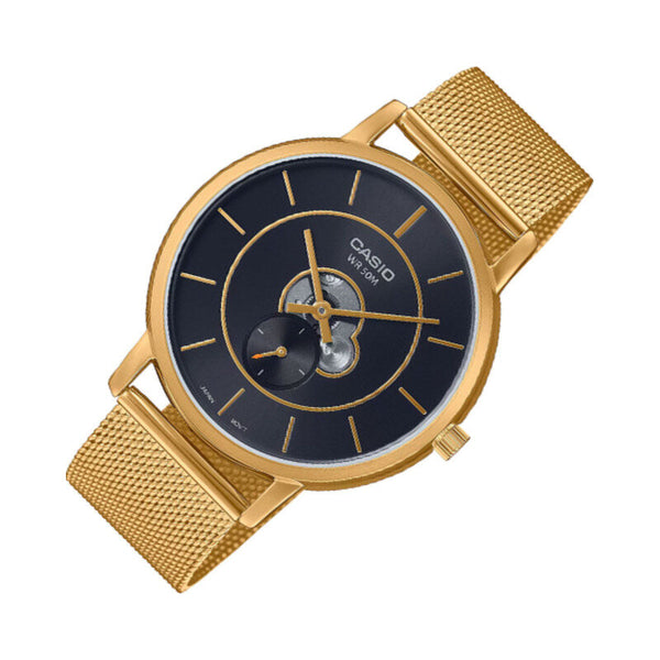 Casio Men's Gold Stainless Steel Analog Watch MTP-B130MG-1AV