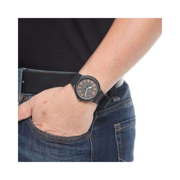 Casio Men's Analog Watch MW-240-4BV Big Case with Black Resin Band Watch