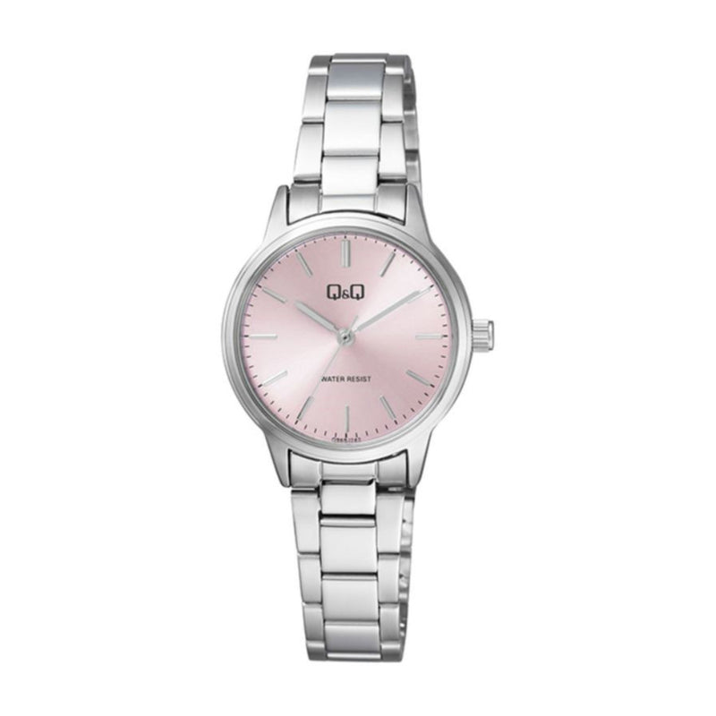 Q&Q Watch by Citizen Q969J202Y Women Analog Watch with Silver Stainless Steel Strap
