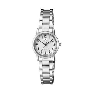 Q&Q Watch by Citizen QA39J204Y Women Analog Watch with Silver Stainless Steel Strap
