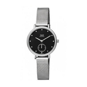 Q&Q Watch by Citizen QA97J222Y Women Analog Watch with Silver Stainless Steel Strap