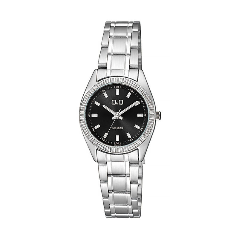 Q&Q Watch by Citizen QZ49J202Y Women Analog Watch with Silver Stainless Steel Strap