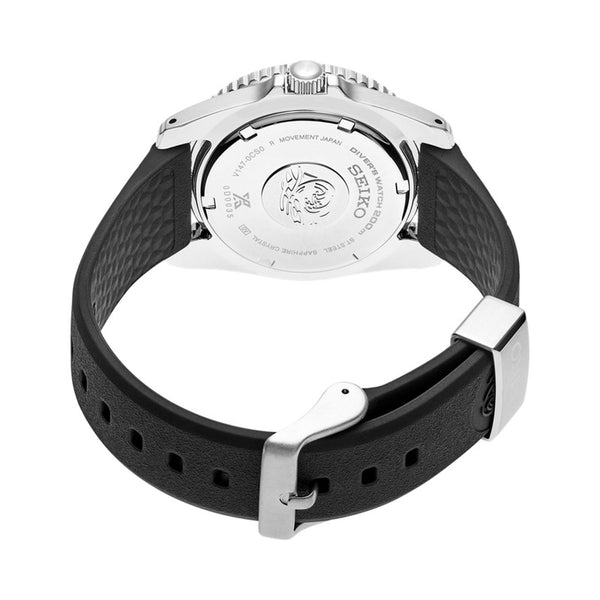 Seiko Prospex Diver's Solar Watch SNE573 SNE573P1 SNE573P Black Silicone Strap Watch for men