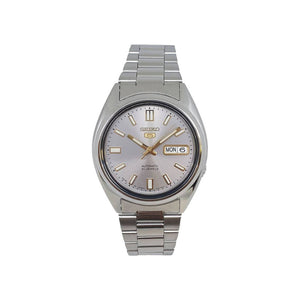 Seiko 5 Automatic Watch SNXS75J5 Japan Made Grey Dial Stainless Steel Strap Men Watch SNXS75J SNXS75