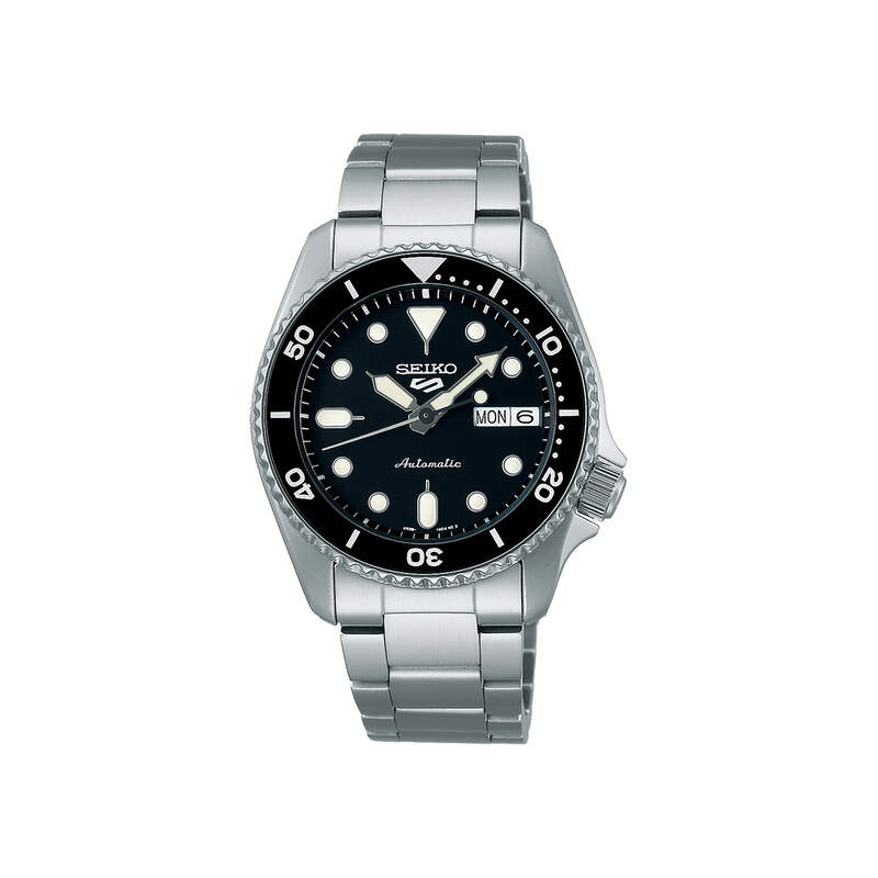 Seiko 5 Sports SKX Sports Style SRPK29K1 Men's Automatic Watch Silver Stainless Steel Strap