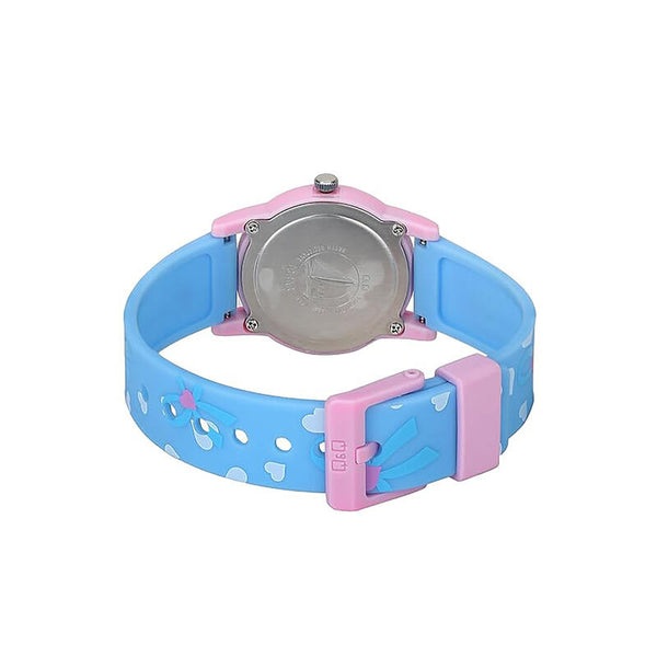 Q&Q Watch By Citizen V22A-008VY Kids Analog Watch with Blue Resin Strap