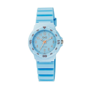 Q&Q Watch by Citizen VR19J015Y Kids Analog Watch with Blue Rubber Strap