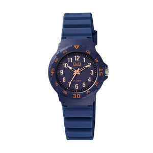 Q&Q Watch by Citizen VR19J018Y Kids Analog Watch with Blue Rubber Strap