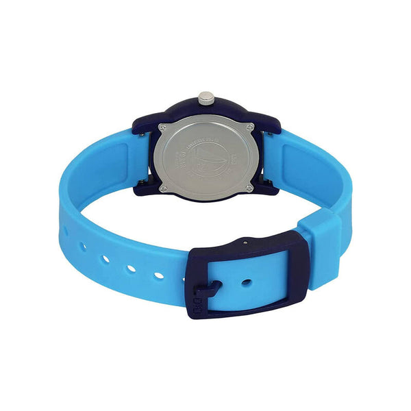 Q&Q Watch by Citizen VR41J008Y Kids Analog Watch with Blue Rubber Strap
