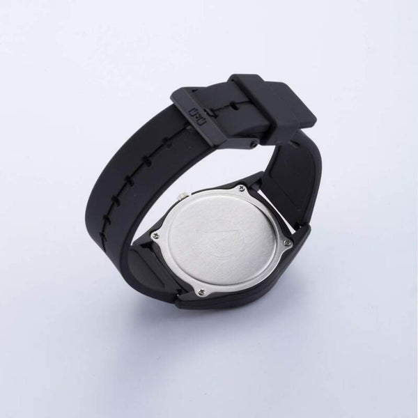 Q&Q Watch by Citizen VS50J014Y Women Analog Watch with Black Rubber Strap