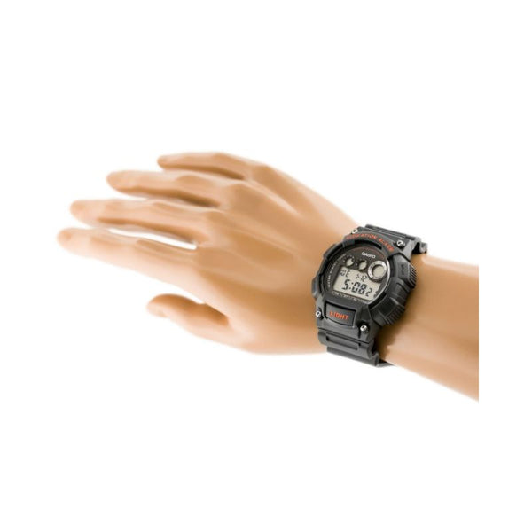 Casio Men's Digital Watch W-735H-8AV Black Resin Band Sport Watch