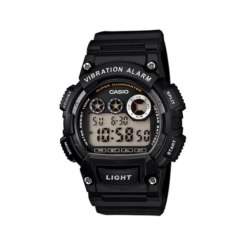 Casio Men's Digital Watch W-736H-1AV Black Resin Band Watch for men
