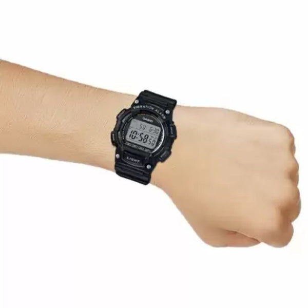Casio Men's Digital Watch W-736H-1AV Black Resin Band Watch for men