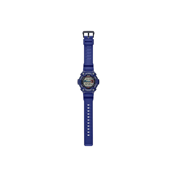 Casio Men's Digital Watch WS-1300H-2AV Blue Resin Band Watch For Men