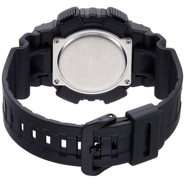 Casio Men's Analog-Digital Watch AEQ-110W-1AV Black Resin Band Sport Watch
