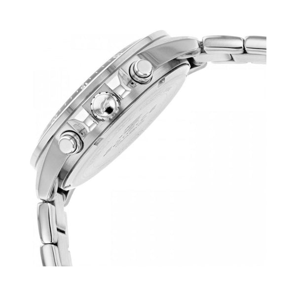 Casio Edifice Men's Chronograph Watch EFV-550D-7AV Silver Stainless Steel Band Business Watch