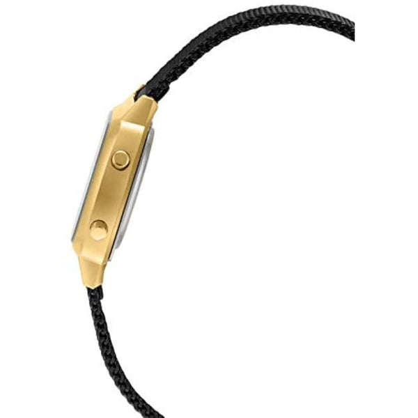 Casio Women's Digital LA670WEMB-1DF Stainless Steel Mesh Band Casual Watch