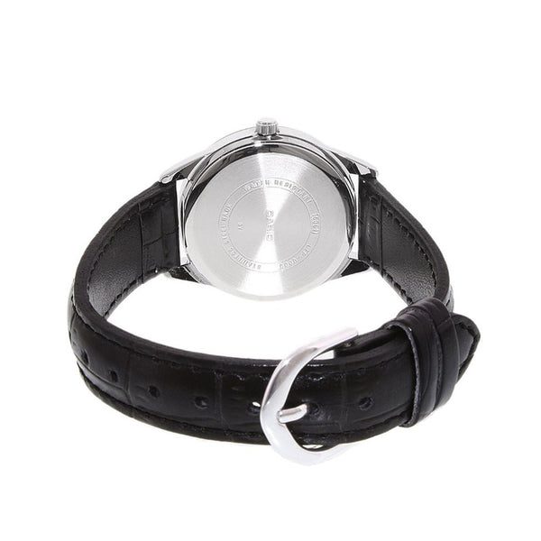 Casio Women's Analog Watch LTP-V005L-7B2 Black Leather Watch