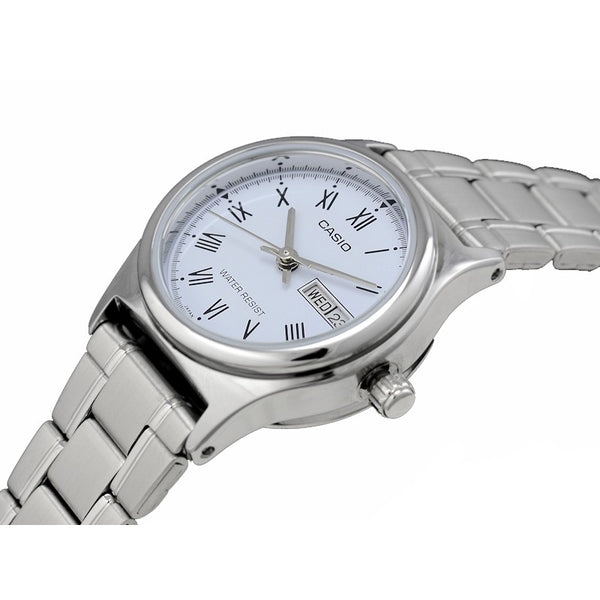 Casio Women's Analog LTP-V006D-7B Stainless Steel Band Casual Watch
