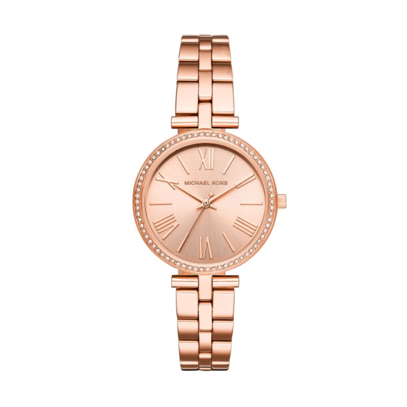 Michael Kors Women's Analog Maci Stainless Steel Watch MK3904