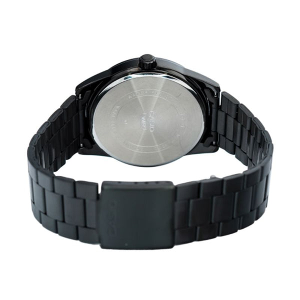 Casio Men's Analog Watch MTP-VD02B-1E Black Stainless Steel Watch