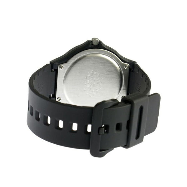 Casio Men's Analog MW-240-1B2V Big Case Black Resin Casual Watch