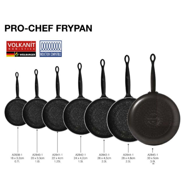 Korkmaz Pro­ Chef Frypan Induction 28cm A2844-1